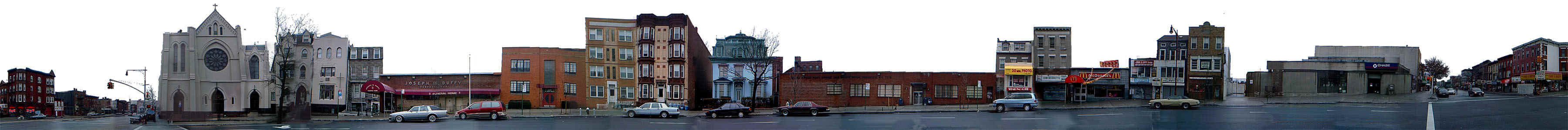 Ninth street between Fourth and Fifth avenue